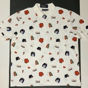 RALPH LAUREN POLO STADIUM SHIRT 3XLT p-wing rasta